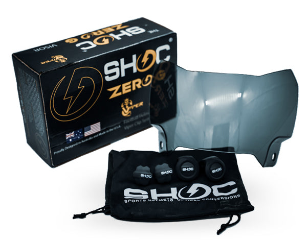Shoc Zero-G Plus Football Visor | For Ridddell Speedflex and