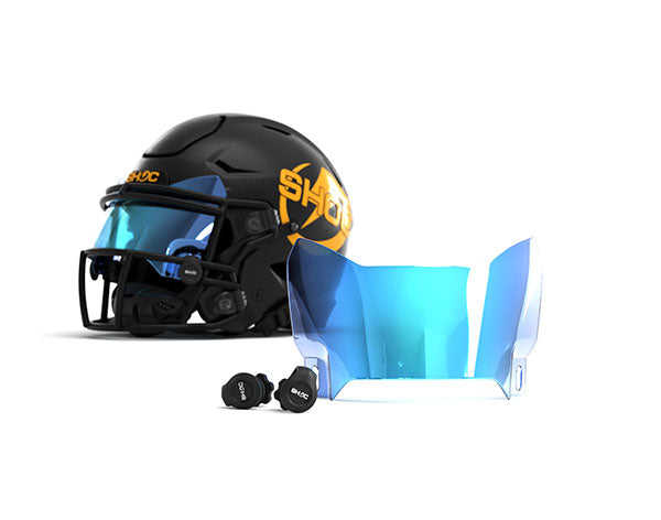 F7 Speedflex Shoc Zero-G Plus Football Visor | For Ridddell Speedflex and Schutt F7 ...